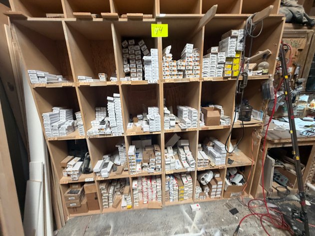 Image for Shelving Station with Woodworking Inventory