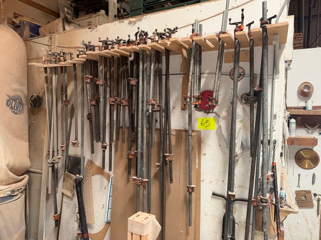 Image for Pipe Clamps on Rack