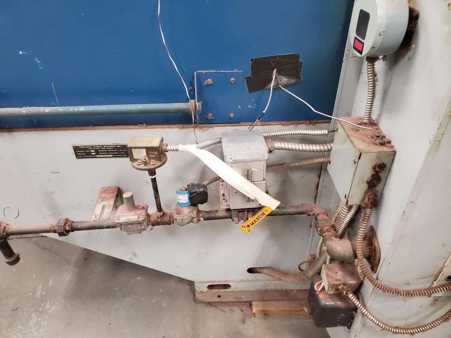 Image for PRECISION SCREEN MACHINES Gas Screen Dryer Conveyor Oven