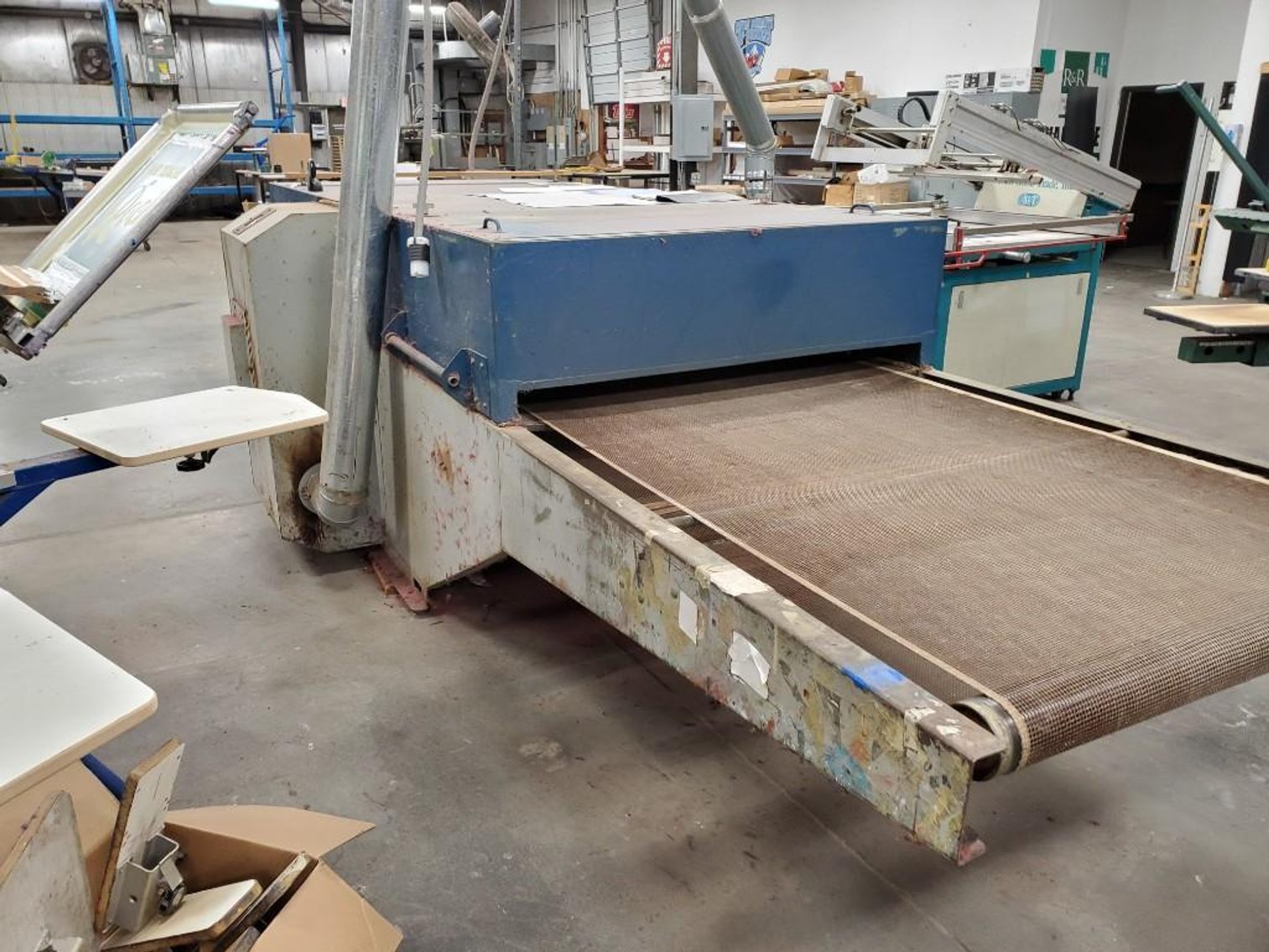 Image for PRECISION SCREEN MACHINES Gas Screen Dryer Conveyor Oven