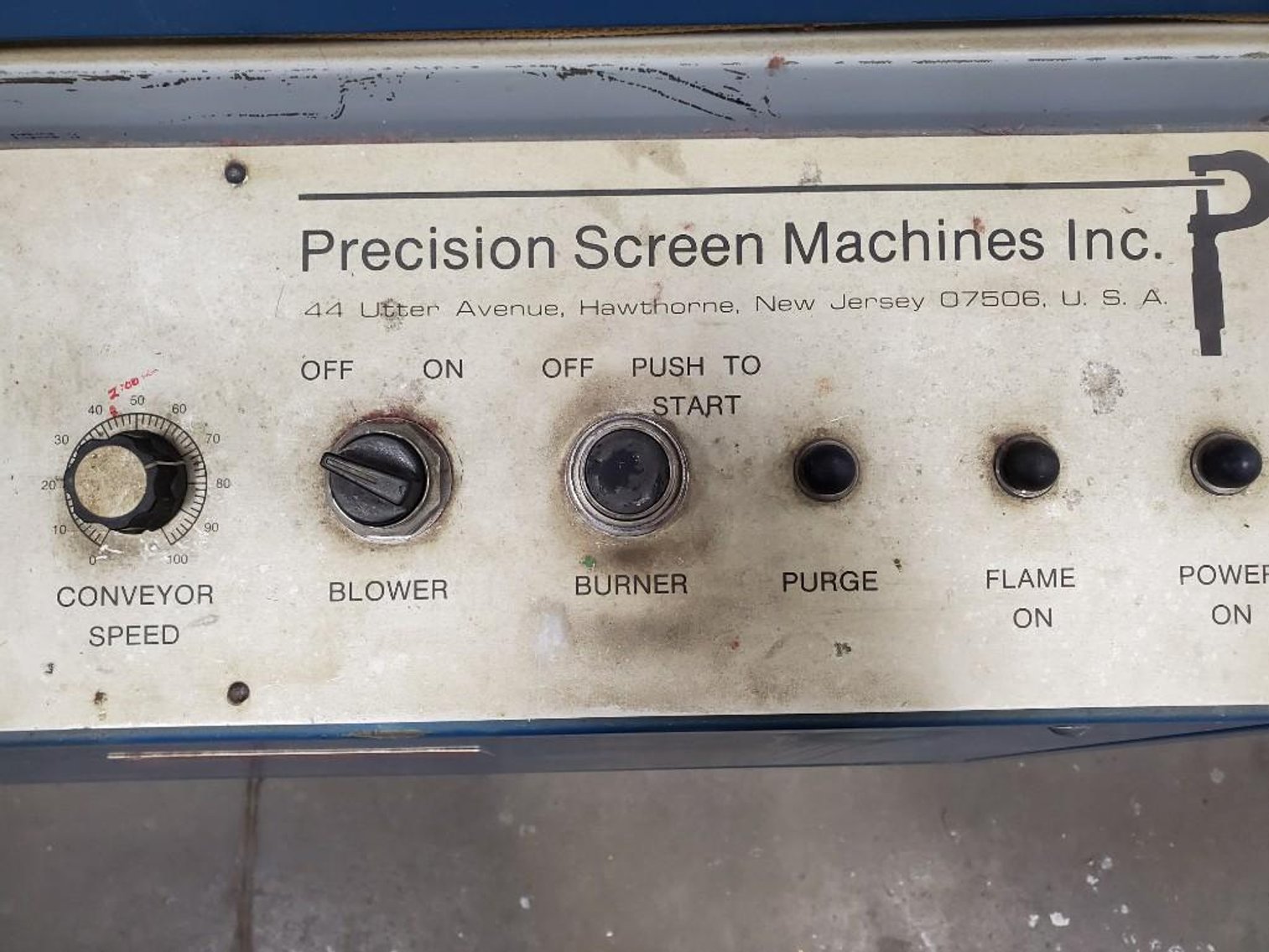 Image for PRECISION SCREEN MACHINES Gas Screen Dryer Conveyor Oven