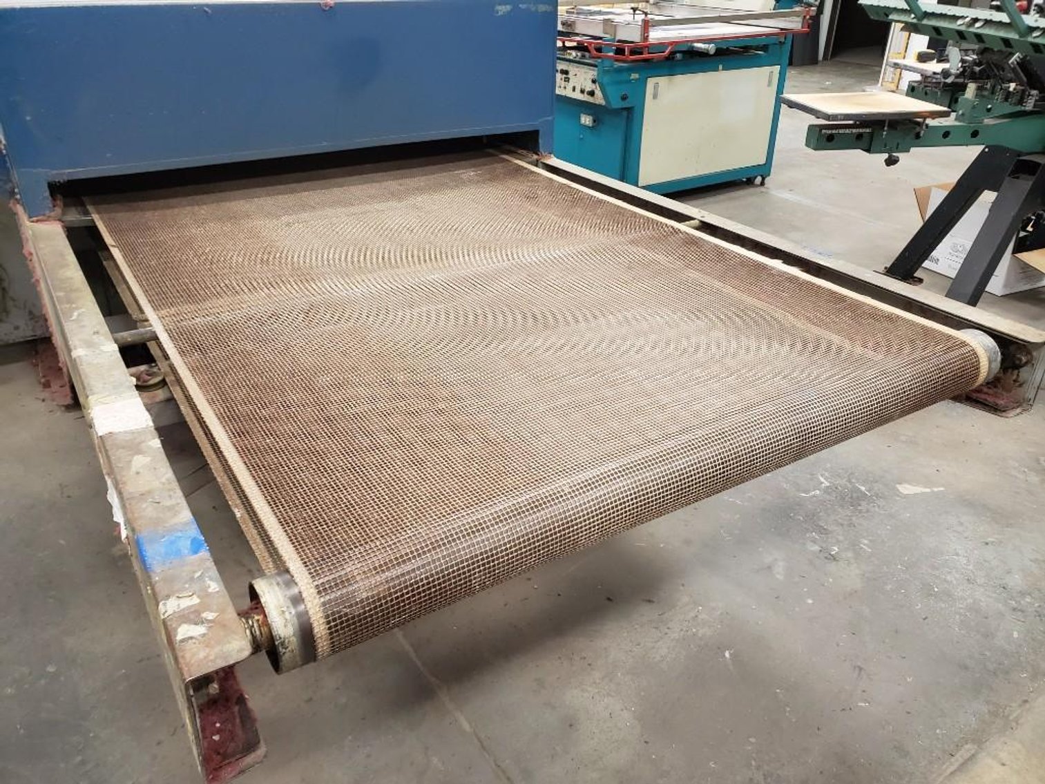 Image for PRECISION SCREEN MACHINES Gas Screen Dryer Conveyor Oven