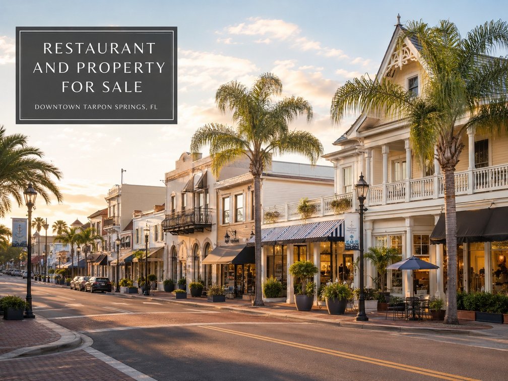 Image for Restaurant and Real Estate - Tarpon Springs Florida