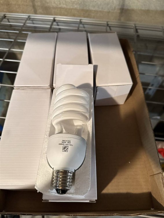 45W Spiral CFL Bulb 5500K 110-130V