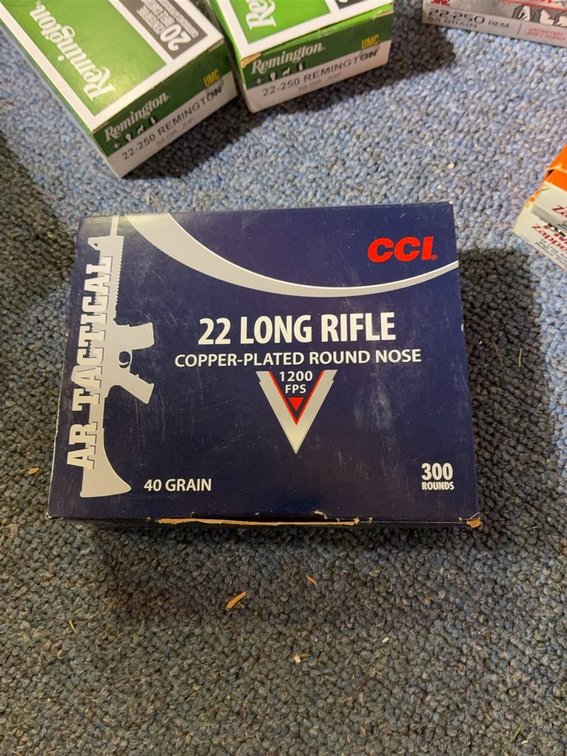 CCI AR Tactical 22LR 40gr 300 Rounds Box