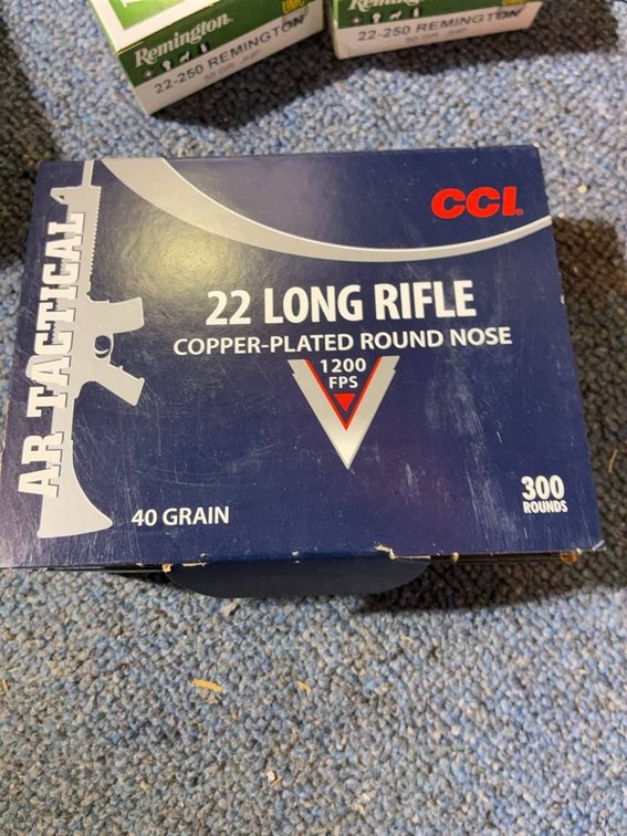 CCI AR Tactical 22LR 40gr 300rd Ammunition Box