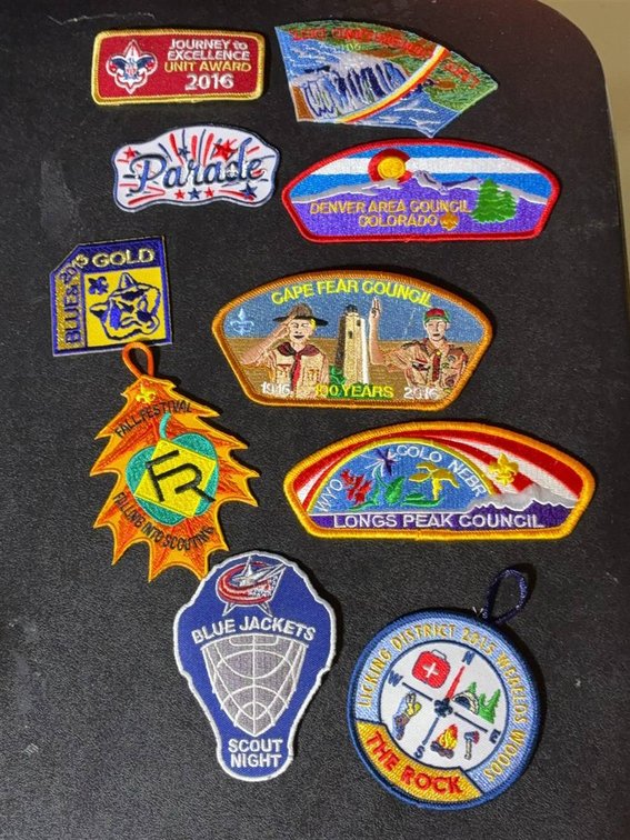 Boy Scout Patch Collection Various Councils