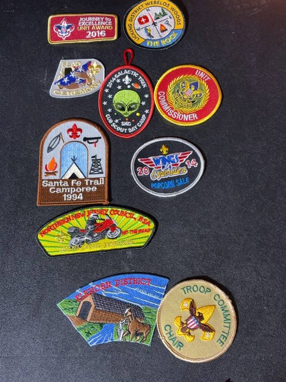 Boy Scout Patches Mixed Lot, Events & Roles