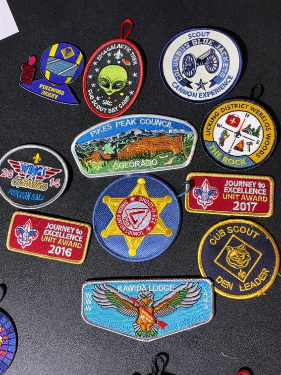 Boy Scouts of America Patch Collection, 10 Pieces