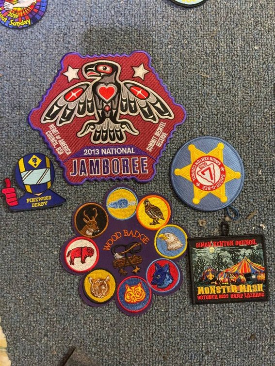 Boy Scouts Patch Lot, National Jamboree 2013