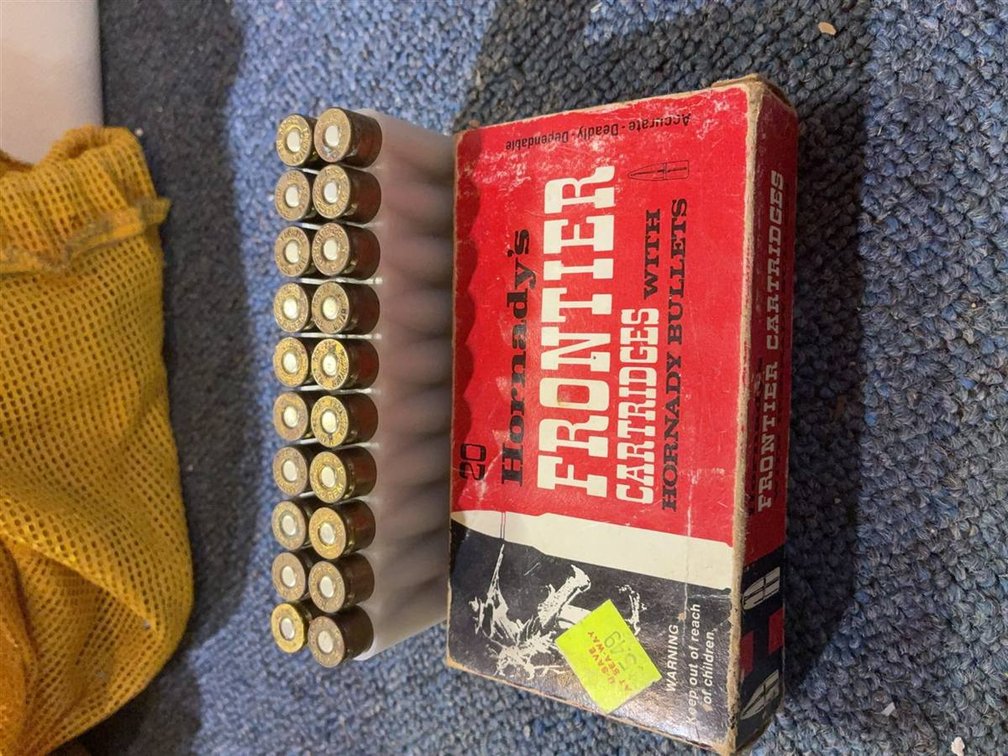 Frontier .22-250 Rem Cartridges with Hornady Bullets