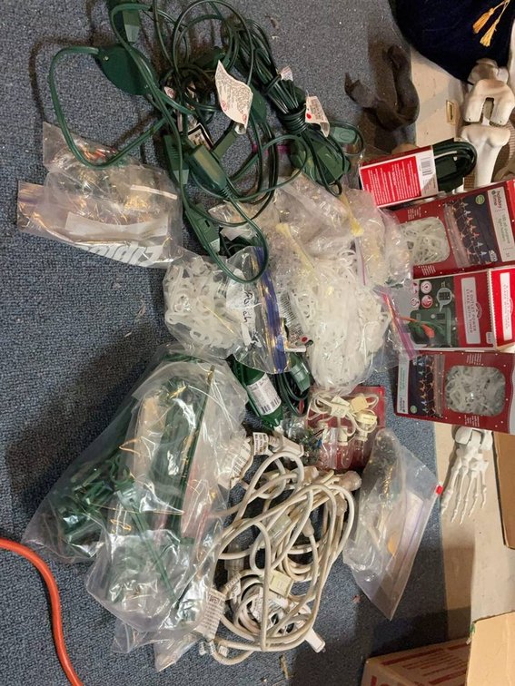 Holiday Light Timers Outlets Extension Cords Lot