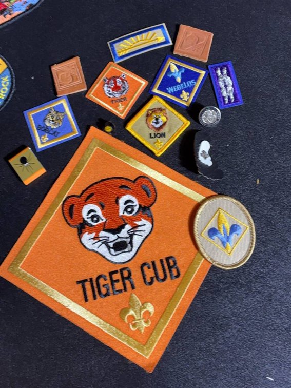 Cub Scouts Patches Pins and Awards Lot