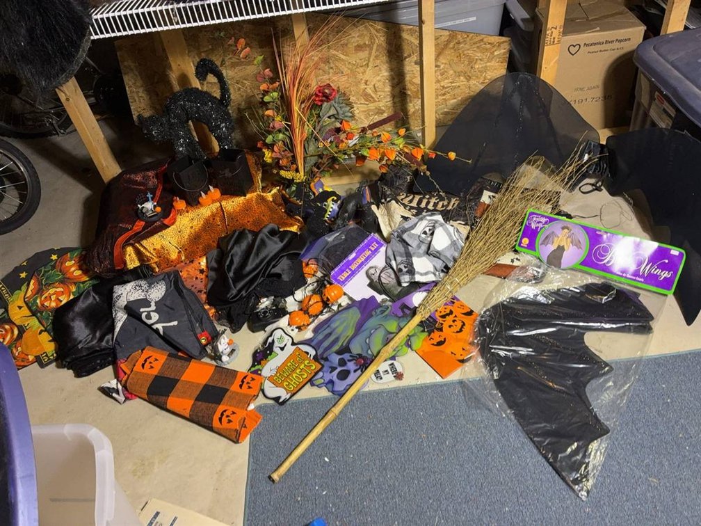 Large Assortment Of Halloween Decor & Props