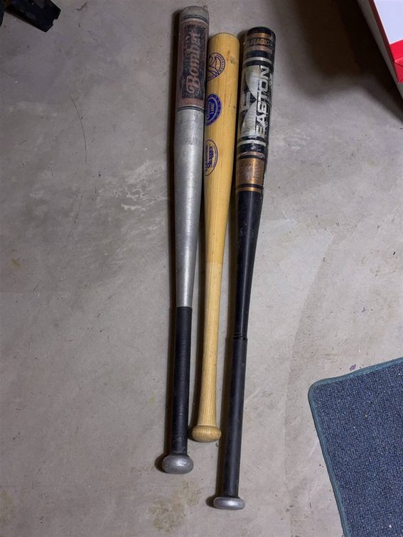 3 Baseball/Softball Bats Mixed Brands