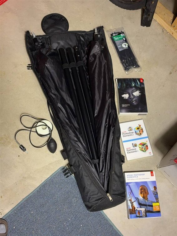 Photo Studio Stands Kit Plus Adobe Software