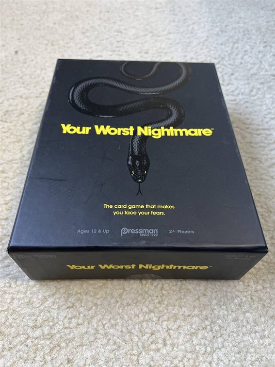 Your Worst Nightmare Card Game by Pressman