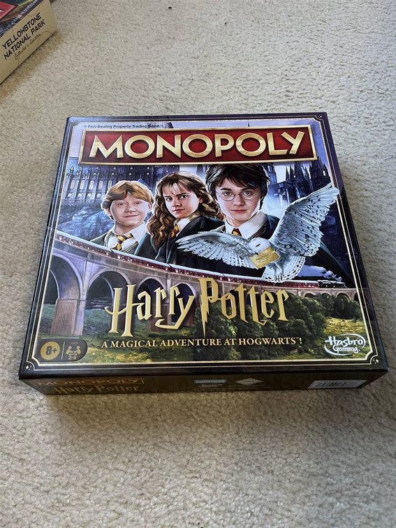 Monopoly Harry Potter Board Game Hasbro