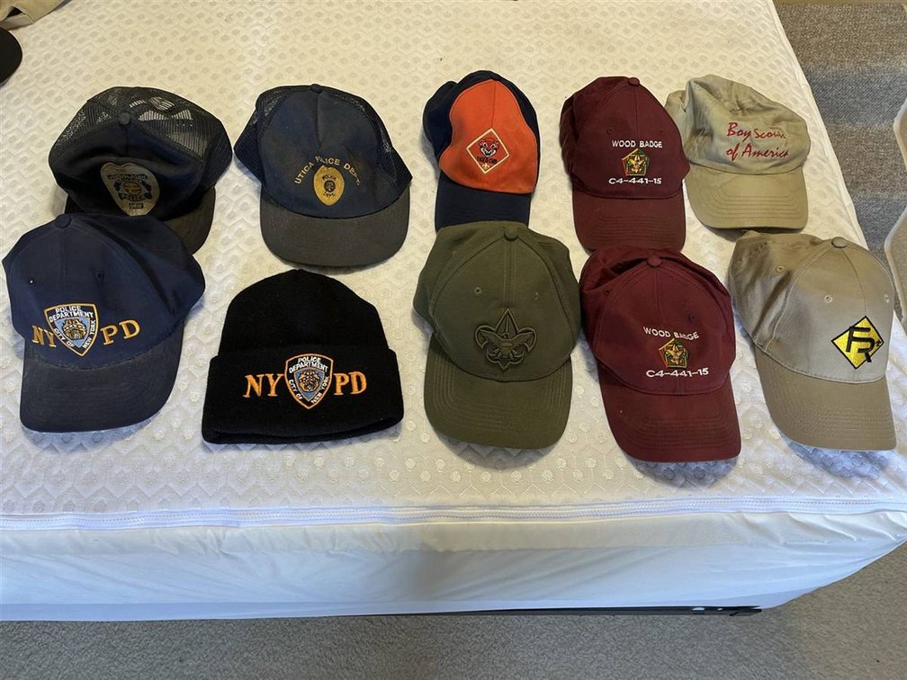 Police and Boy Scouts Hats