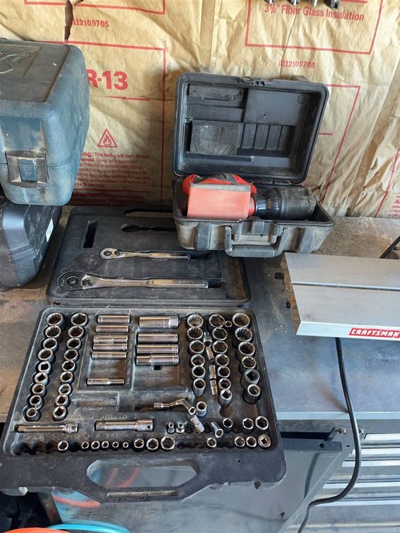 Craftsman Socket Set & Black+Decker Sander