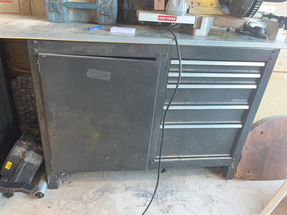 Craftsman Steel Toolbox 54in x 20.5in x 33.5in