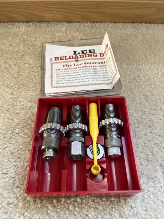 LEE 9mm Luger Carbide Reloading Die Set
