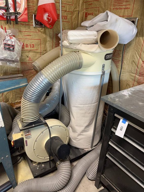 Shop Fox W1685 1.5 HP Dust Collector