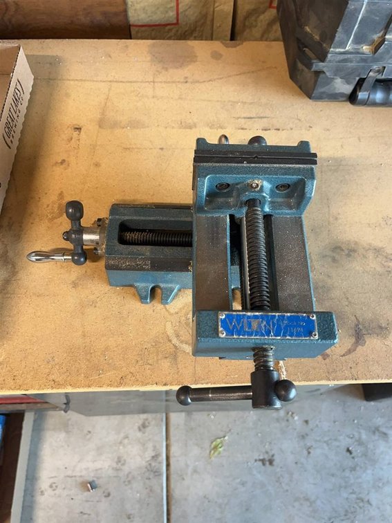 Wilton Cross Slide Drill Press Vise 11694