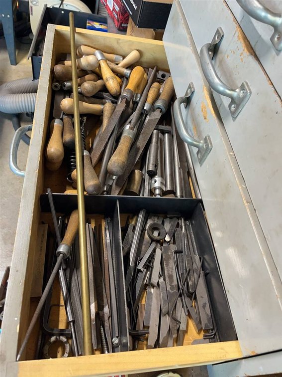 Wood Handle Files & Machinist Tools
