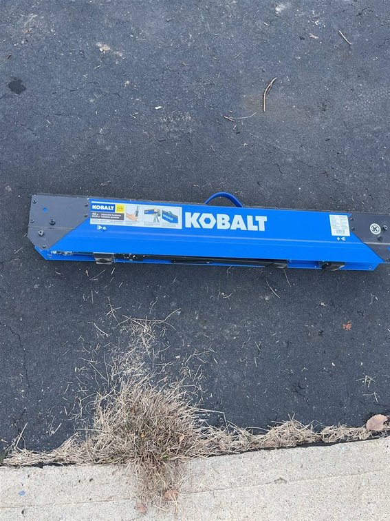 Kobalt 42 in Adjustable Sawhorse, 1300 lb Cap