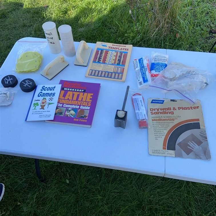 Workshop Supplies and Books Lot