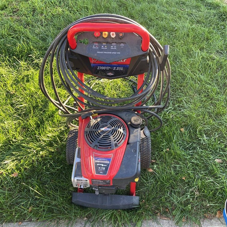 Troy-Bilt 2700 PSI Gas Pressure Washer