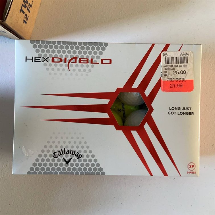 Callaway HEX Diablo & Assorted Used Golf Balls