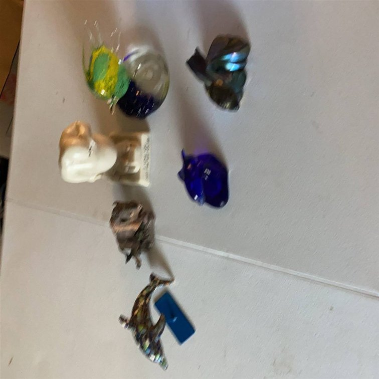 Group Figural Animal Figurines, 6 Pieces