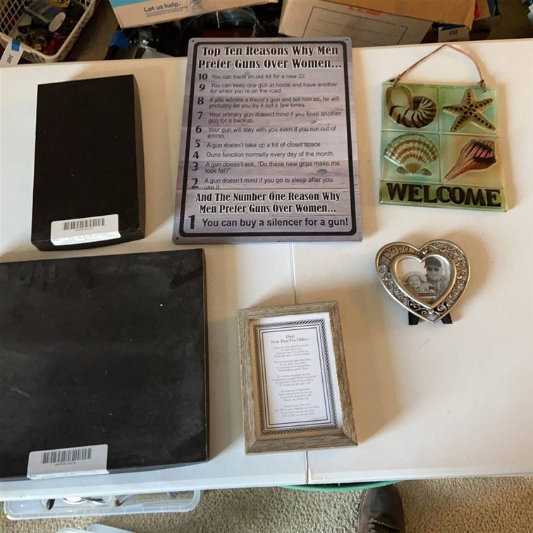 Frames, Plaques, and Photo Albums Lot