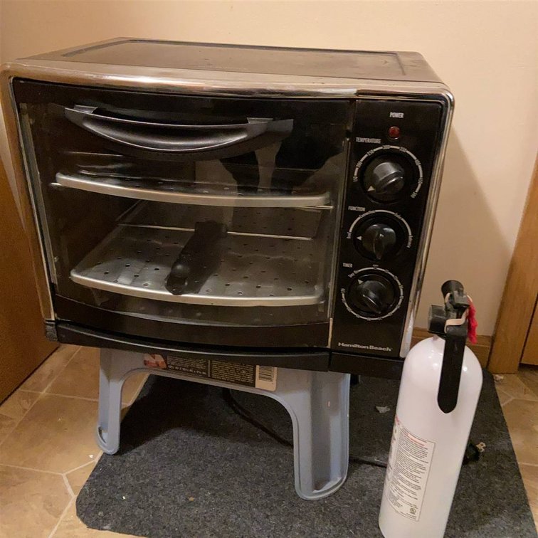 Hamilton Beach Toaster Oven & Kidde Fire Extinguisher