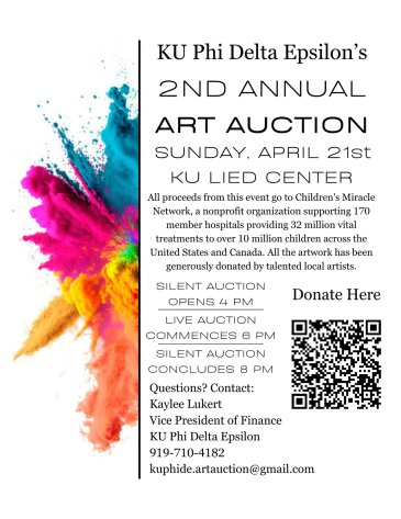Image for 2nd Annual Phi Delta Epsilon Fraternity Benefit Art Auction