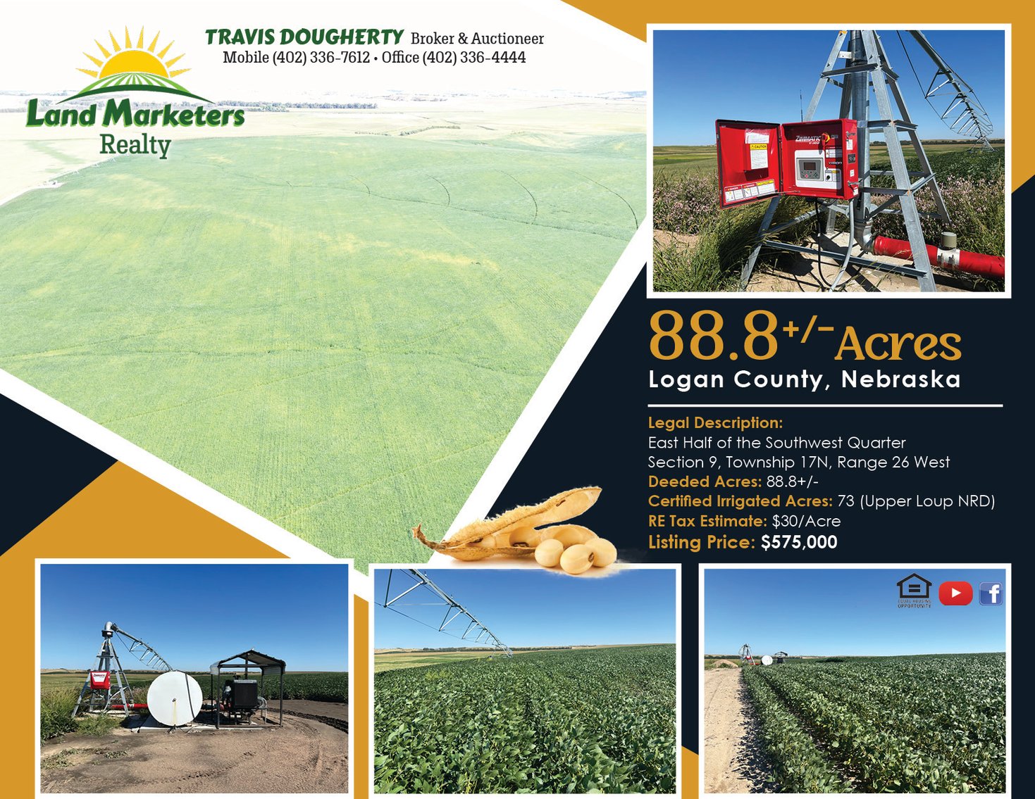 Image for 88.8 +/- Acres in Logan County, NE
