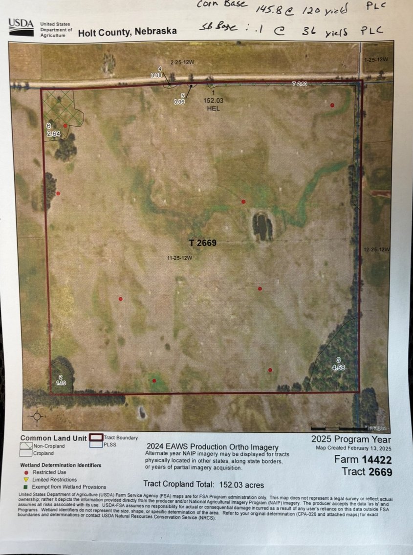 Image for 160+/- Acres in Southern Holt County, NE