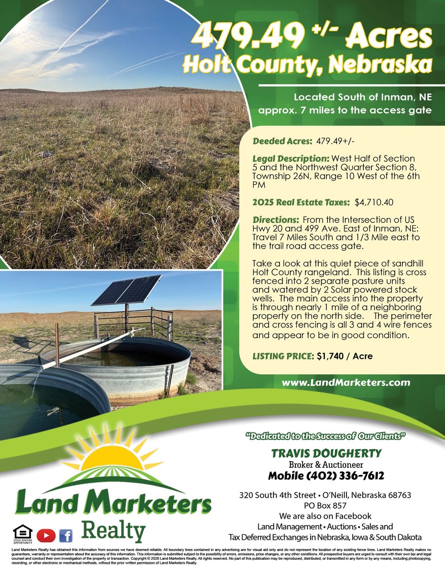 Image for 479.49+/- Acres in Holt County, NE