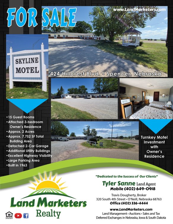 Image for Skyline Motel in Spencer, Nebraska in Boyd County