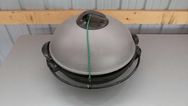 Image for (I-280) PORTABLE ELECTRIC GEORGE FOREMAN GRILL (MISSING STAND)