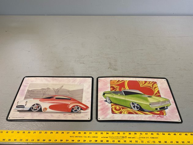 Image for TIN CAR SIGNS