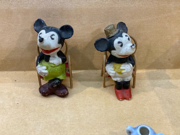Image for VINTAGE MICKEY MOUSE FIGURES