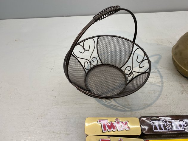 Image for BASKET, TINS, AND SPITTOON