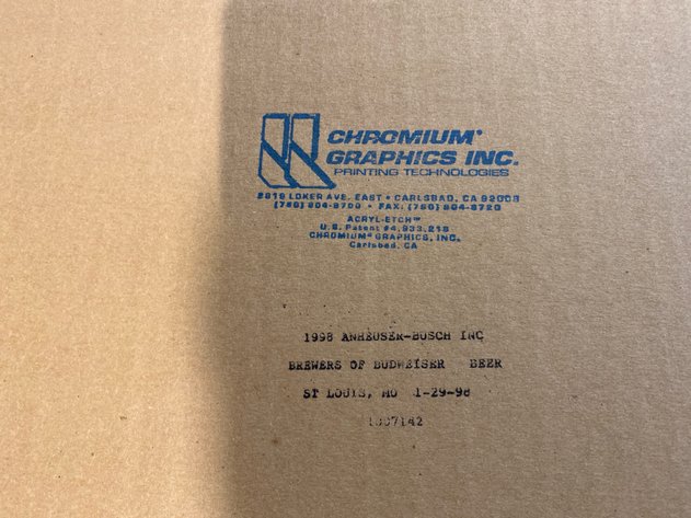 Image for BUDWEISER MIRROR