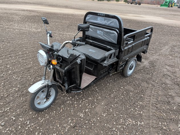 Image for IRET13 ELECTRIC UTILITY TRICYCLE (E-TRIKE) OR UTV