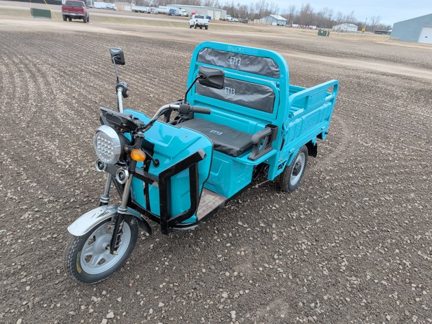 Image for ET13 ELECTRIC UTILITY TRICYCLE (E-TRIKE) OR UTV