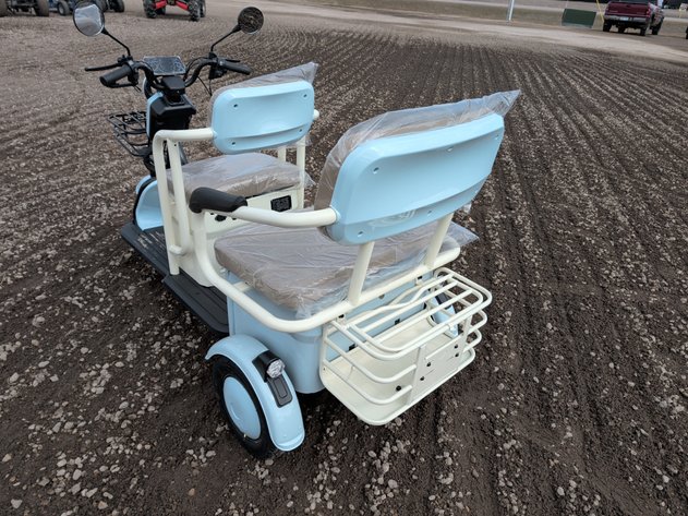 Image for IRGC40 COMPACT 60V ELECTRIC THREE-WHEELED MINI GOLF CART AND UTILITY SCOOTER