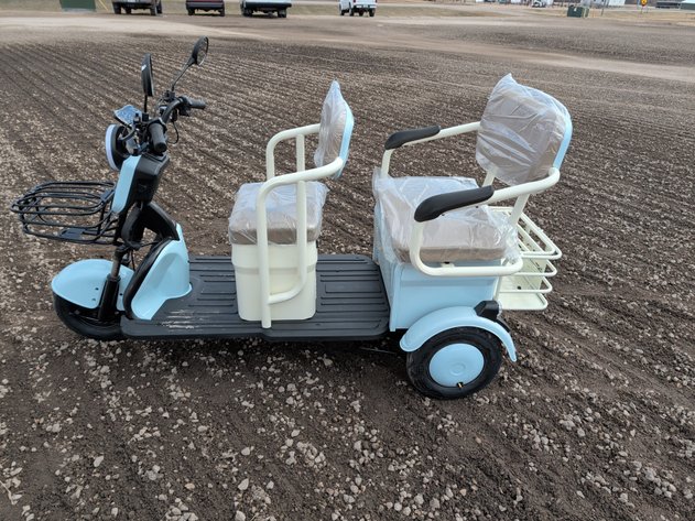 Image for IRGC40 COMPACT 60V ELECTRIC THREE-WHEELED MINI GOLF CART AND UTILITY SCOOTER